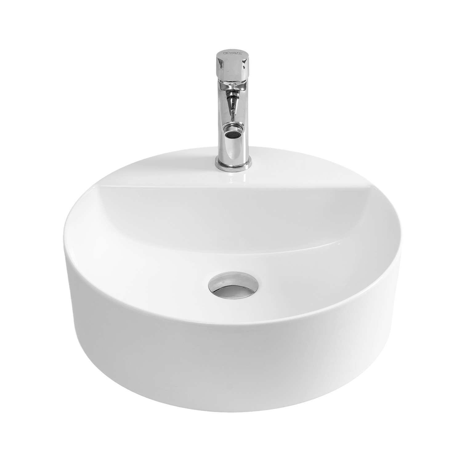 Batarya Delikli Tezgah Üstü Lavabo