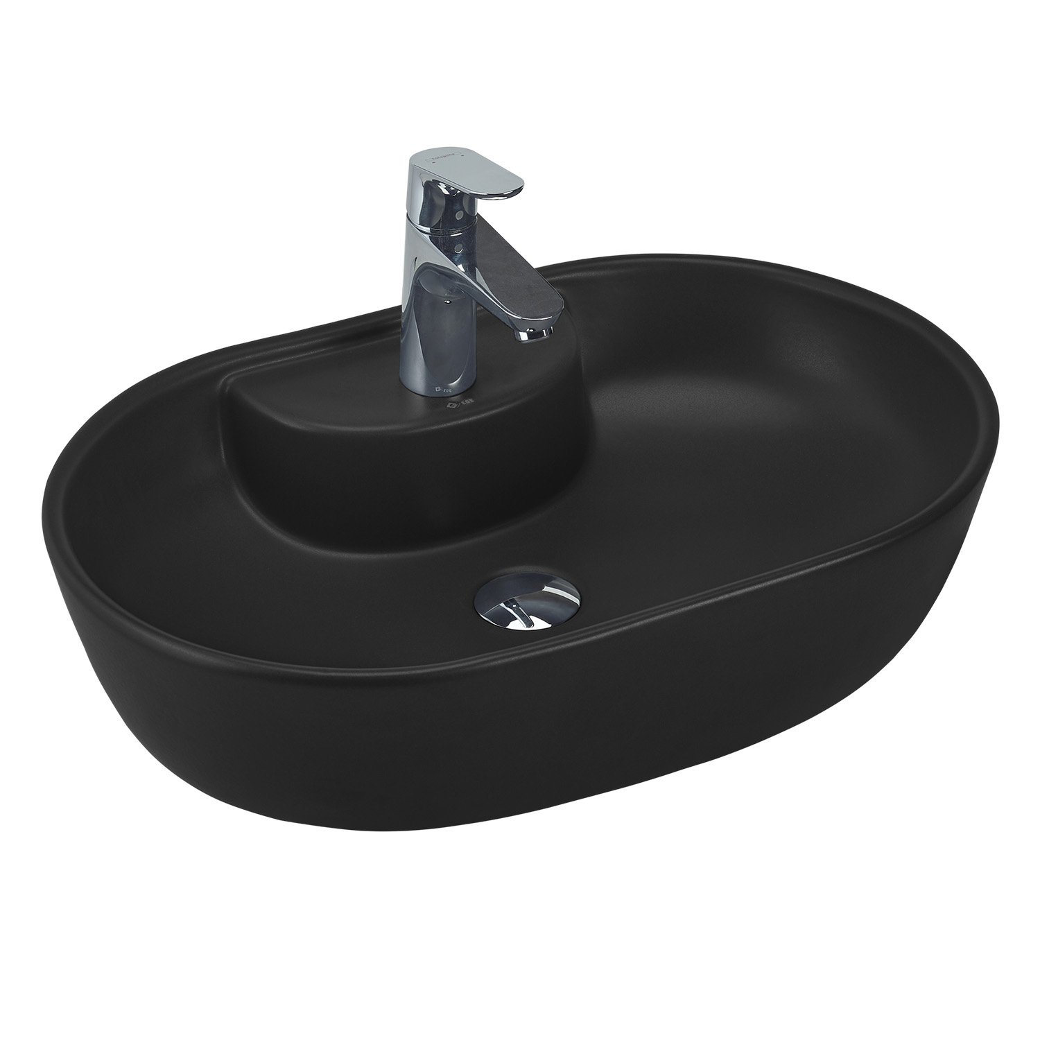 Batarya Delikli Tezgah Üstü Lavabo