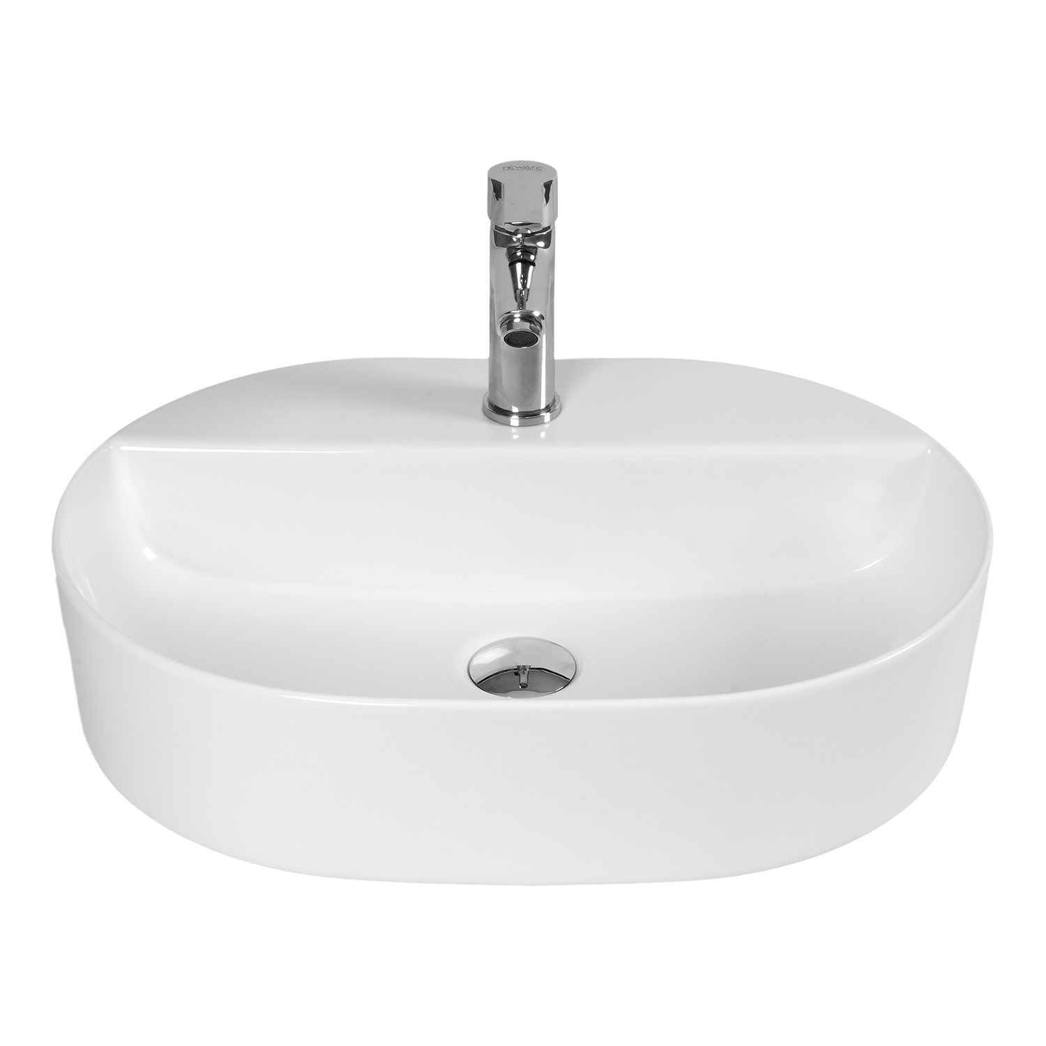Batarya Delikli Tezgah Üstü Lavabo